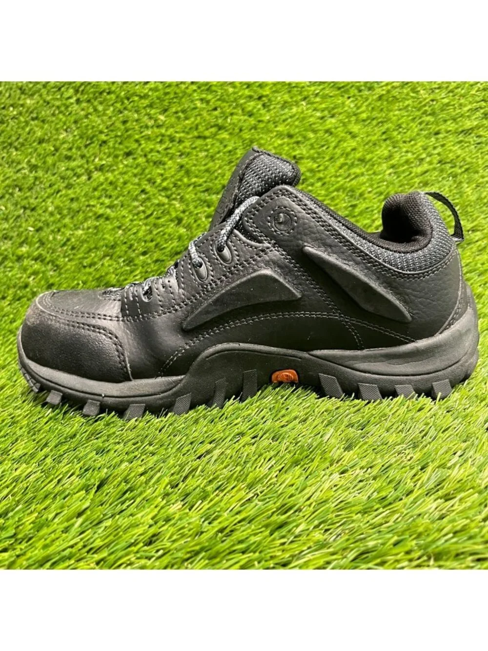 Timberland PRO Mudsill Mens Size 7.5 Black Hiker Steel Toe Safety Work Shoes